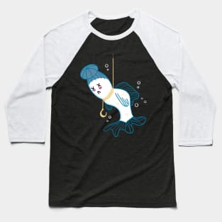 Little Ghost Lure Baseball T-Shirt